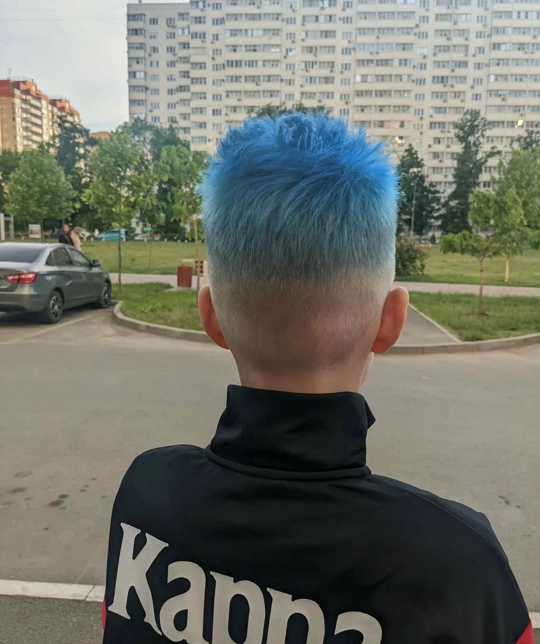 Окрашивание волос в салоне